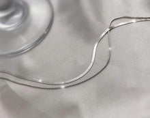Load image into Gallery viewer, 925 Sterling Silver Layered Necklace
