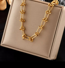 Load image into Gallery viewer, Knotted Chain Necklace
