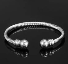 Load image into Gallery viewer, Open Ball Cuff Bangles
