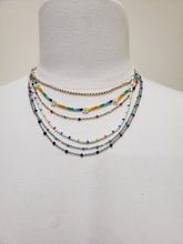 Load image into Gallery viewer, Stainless Steel Bead Ball Necklace  (Black)
