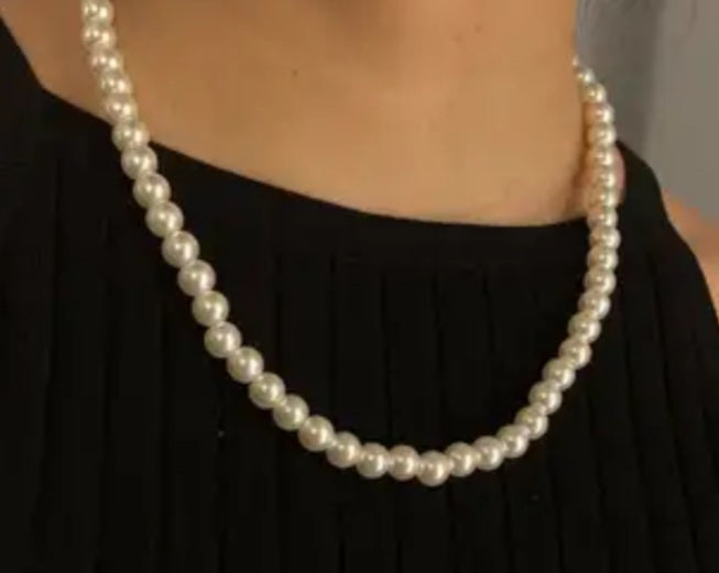 8mm Glass Pearl Beads