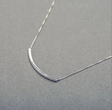 Load image into Gallery viewer, Sterling Silver Pipe Necklace
