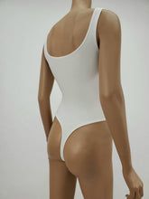 Load image into Gallery viewer, Tank Bodysuit (White)
