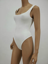 Load image into Gallery viewer, Tank Bodysuit (White)
