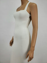 Load image into Gallery viewer, Cross Back Midi Dress (White)
