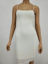 Load image into Gallery viewer, Back Cut Out Midi Dress with Adjustable Spaghetti Strap (White)
