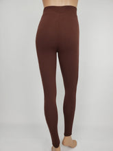 Load image into Gallery viewer, High Waist Legging Pants (Chocolate)
