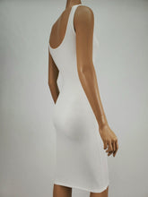 Load image into Gallery viewer, Tank and Spaghetti Strap Midi Dress (White)
