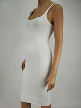 Load image into Gallery viewer, Tank and Spaghetti Strap Midi Dress (White)

