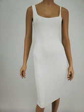 Load image into Gallery viewer, Tank and Spaghetti Strap Midi Dress (White)
