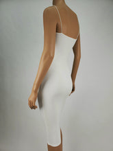 Load image into Gallery viewer, Elastic Strap Midi Dress (White)
