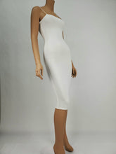 Load image into Gallery viewer, Elastic Strap Midi Dress (White)
