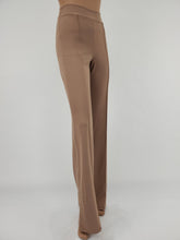 Load image into Gallery viewer, High Waist Front Pintuck Pants with Zipper (Tan)
