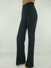 Load image into Gallery viewer, High Waist Front Pintuck Pants with Zipper (Black)
