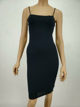 Load image into Gallery viewer, Back Cut Out Midi Dress with Adjustable Spaghetti Strap (Black)
