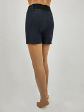 Load image into Gallery viewer, Faux Front  Button Shorts (Black)

