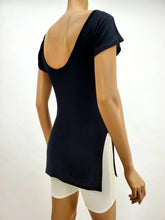 Load image into Gallery viewer, Low Back Dolman Top (Black)
