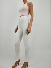 Load image into Gallery viewer, Solid Color High Neck Crop Tank Top (Peach)
